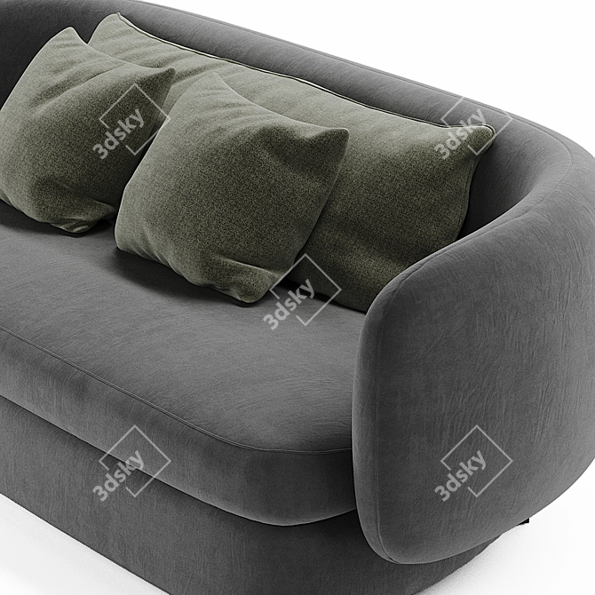 Saint-Germain Sofa 3D model image 2