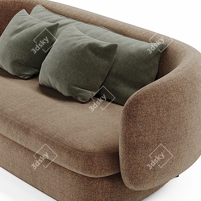 Saint-Germain Sofa 3D model image 3