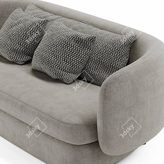 Saint-Germain Sofa 3D model image 4