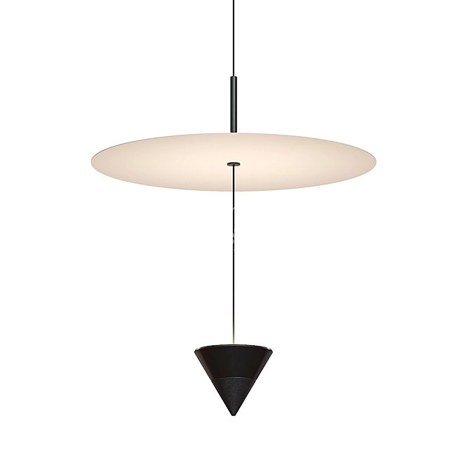 Luminous Elegance: Karman Stralunata Pendant 3D model image 8