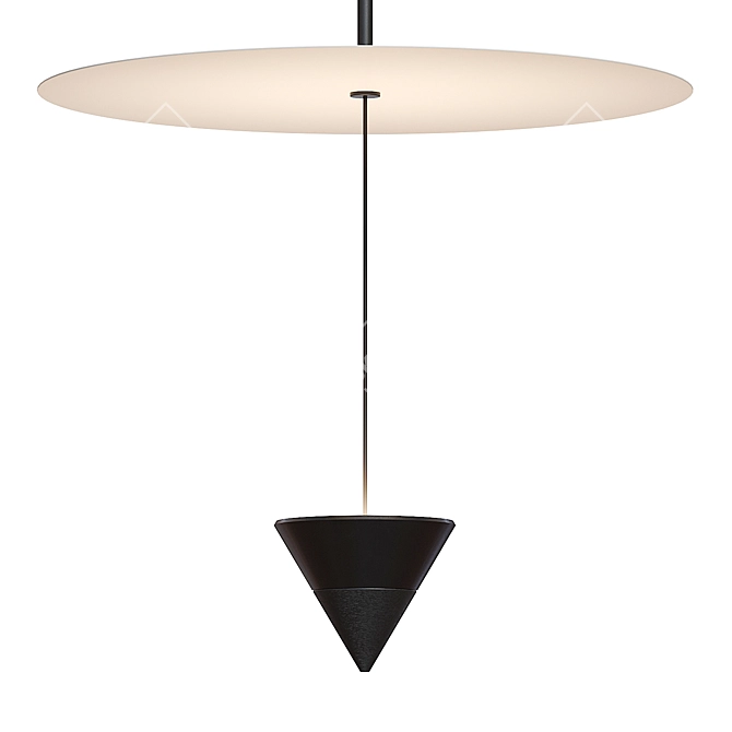 Luminous Elegance: Karman Stralunata Pendant 3D model image 11