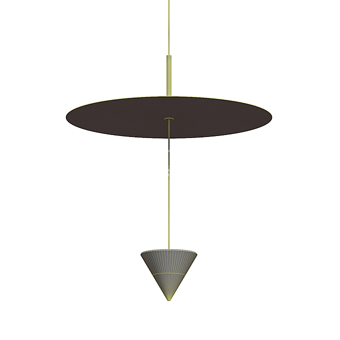 Luminous Elegance: Karman Stralunata Pendant 3D model image 13