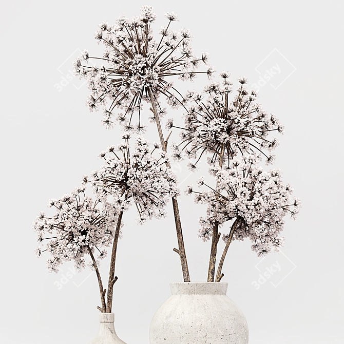 Title: Exquisite Dry Plant Model 3D model image 3