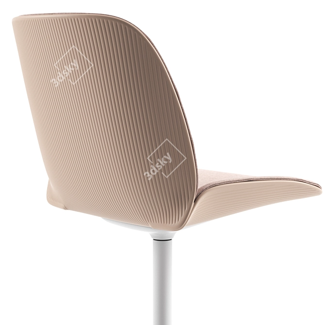 Sleek Nuez SI 2786 Chair 3D model image 5