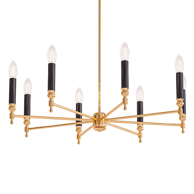 Sophie Chandelier: Elegant Illumination for Every Space 3D model image 1