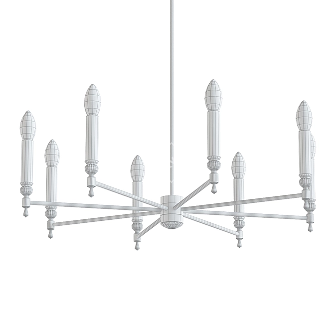 Sophie Chandelier: Elegant Illumination for Every Space 3D model image 2