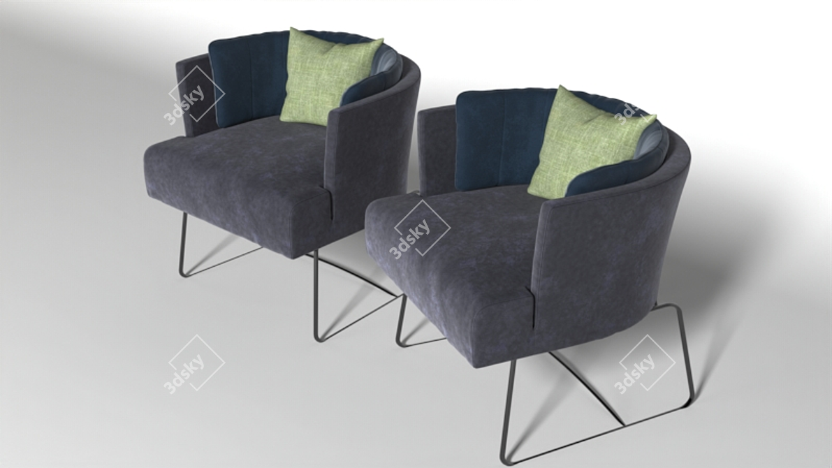Ergo-Sit Chair 3D model image 2