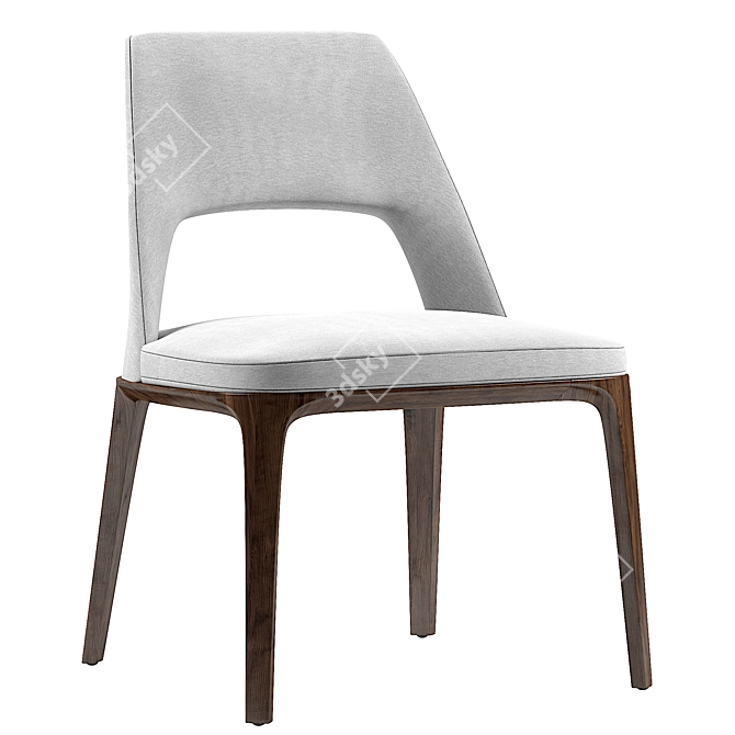 Poliform Sophie Lite Chair 3D model image 1