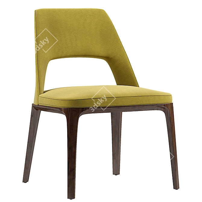Poliform Sophie Lite Chair 3D model image 2