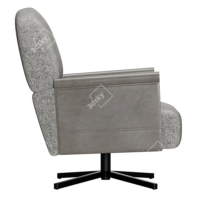 Italian Design: Ditra High-Back Chair 3D model image 6