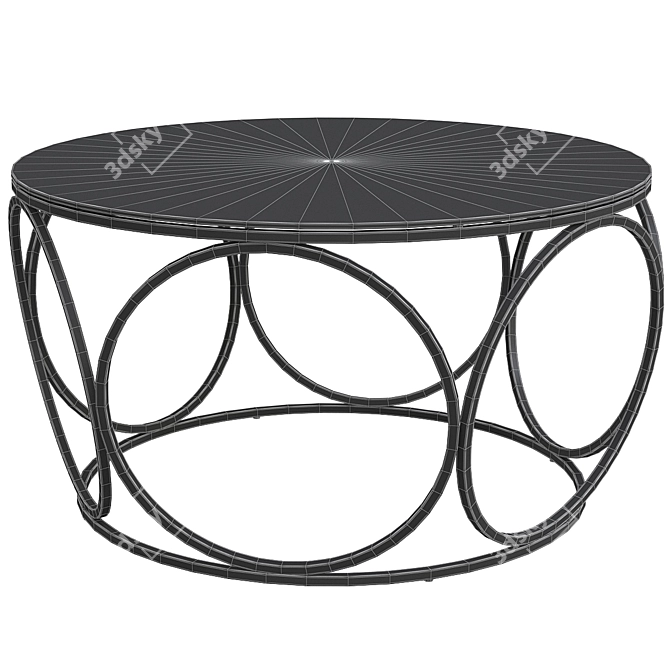 Modern Coffee Table Halmar Venus 3D model image 2