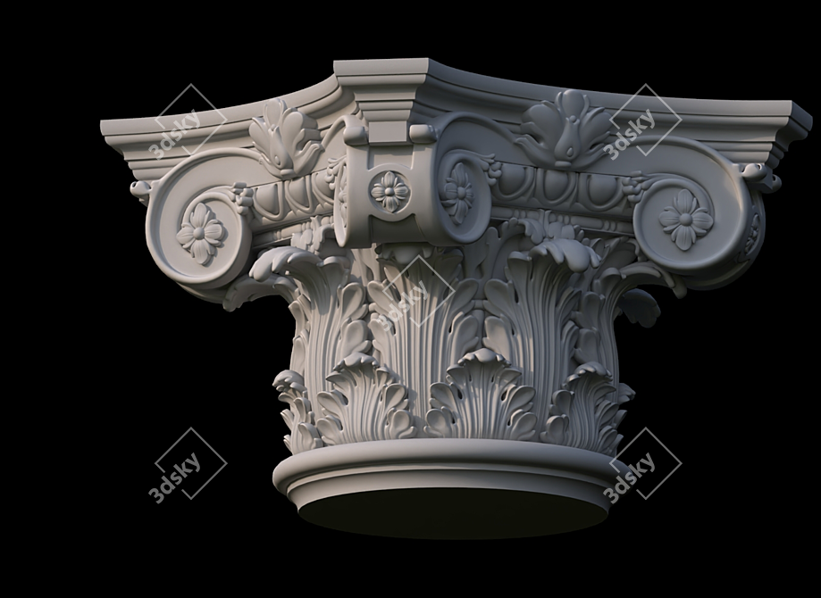 Decor Capital: Small Size 3D model image 1