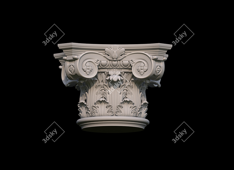 Decor Capital: Small Size 3D model image 2