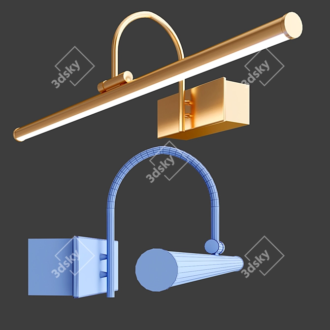 Illuminate Your Art: ST-Luce Centiana 3D model image 4