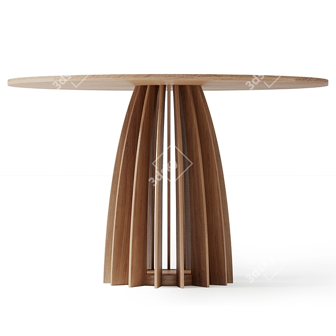 Echelons Icone Table: Modern Design, Meticulous Craftsmanship 3D model image 2