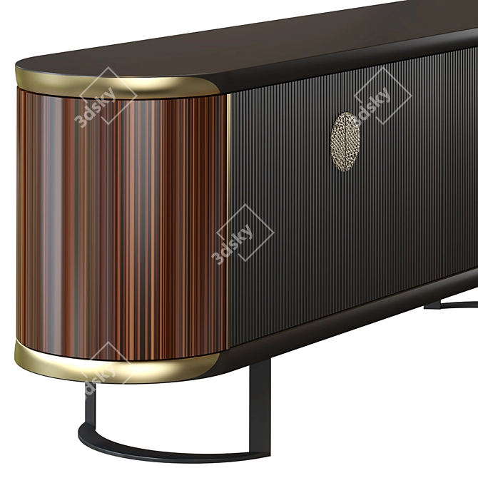 Modern Lup Chest of Drawers 3D model image 2