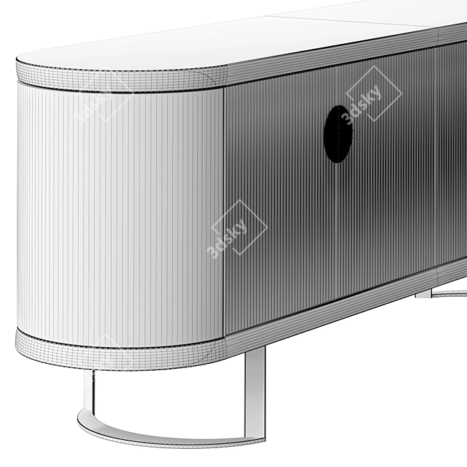 Modern Lup Chest of Drawers 3D model image 3