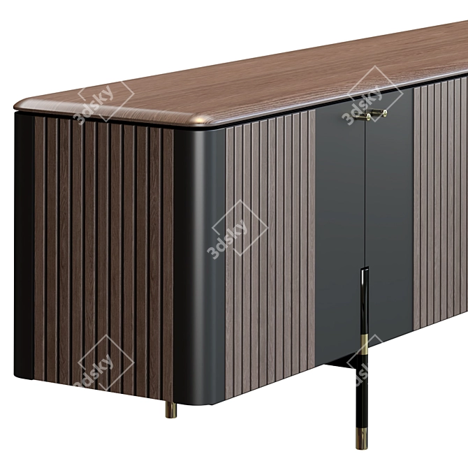 Line Drawer Set 3D model image 2