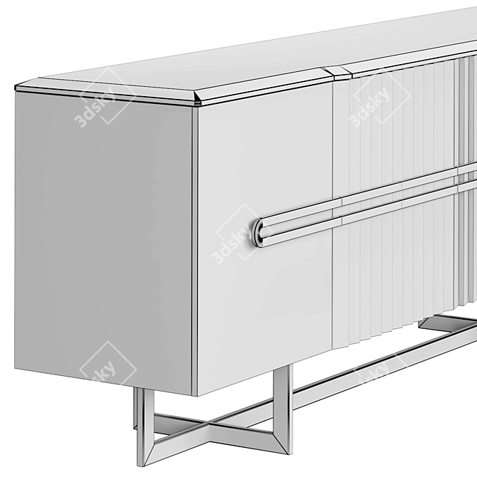 Monza Chest: Organize with Style 3D model image 3