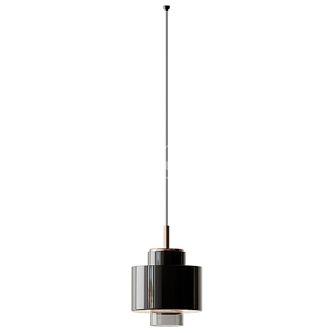 Modern Ceramic Pendant Light 3D model image 5