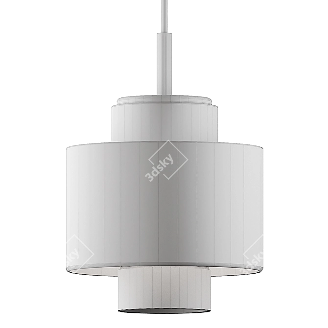 Modern Ceramic Pendant Light 3D model image 6