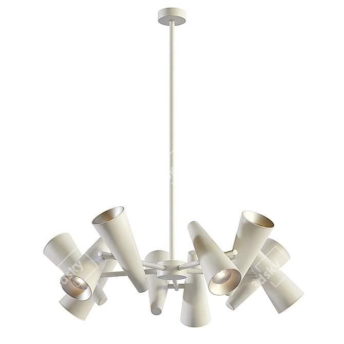 Modern Maytoni Giro Hanging Lamp 3D model image 1