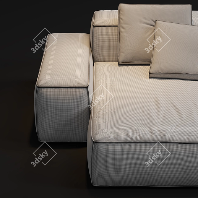 Modular Sofa Boca Navi 3D model image 6