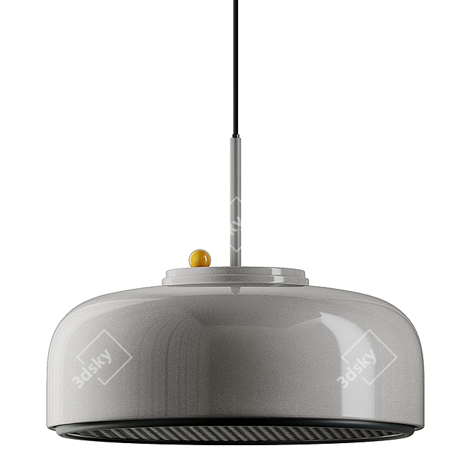 PODGY Aluminum Pendant Lamp: Stylish Illumination for Any Space 3D model image 2