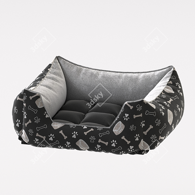 Cozy Pet Bumpers: Ultimate Comfort for Dogs and Cats! 3D model image 1