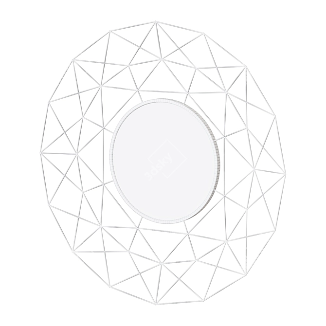 La Forma Habita Mirror - 90cm Diameter 3D model image 2