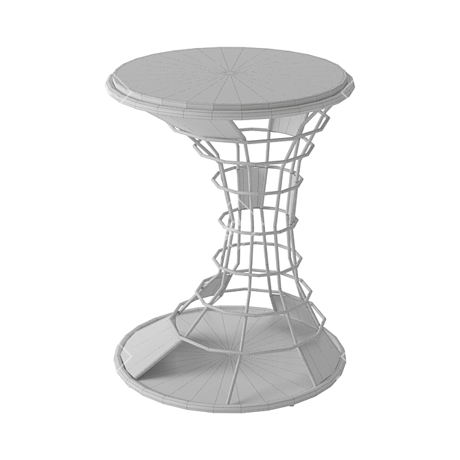 Porus Bird House Side Table 3D model image 6