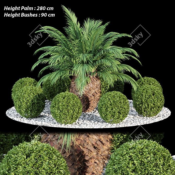 Exquisite Outdoor Plants Vol. 24 3D model image 1