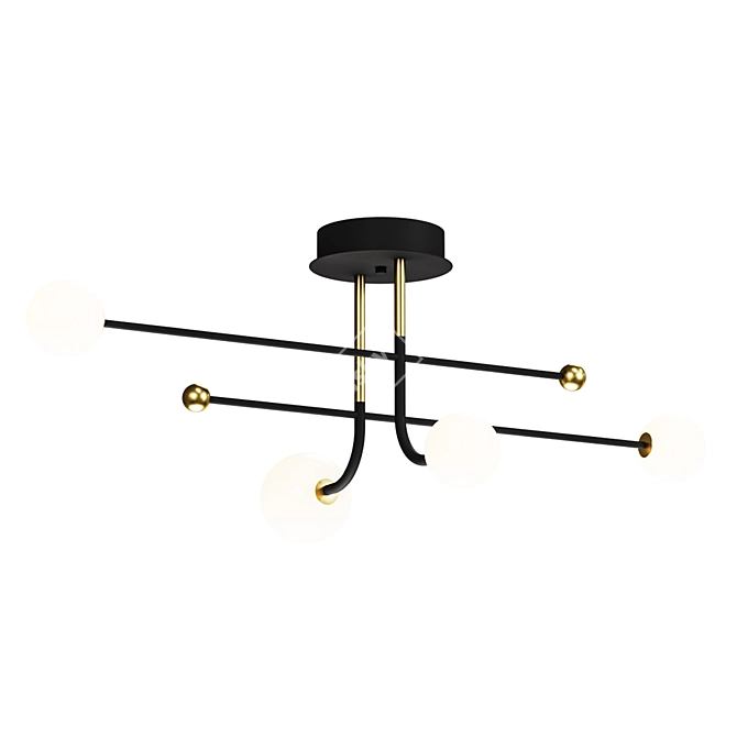 Romatti PT396Q Treviso Ceiling Lamp 3D model image 1