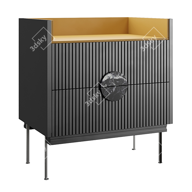 Elegant Alto Tumb: Stylish Storage 3D model image 1