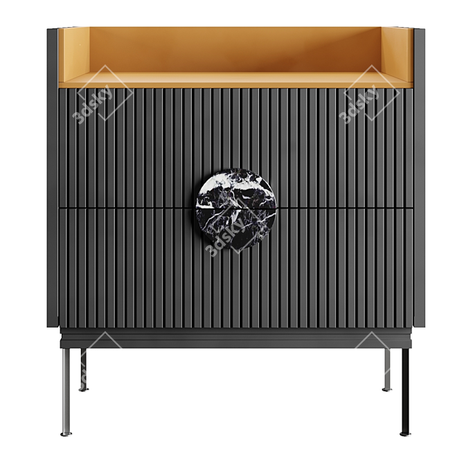 Elegant Alto Tumb: Stylish Storage 3D model image 2