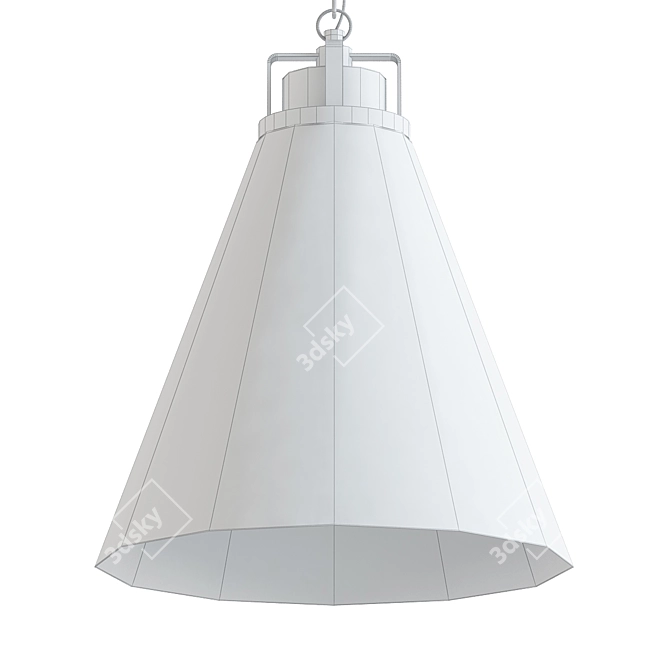 Modern Millimeter Pendant Light 3D model image 2