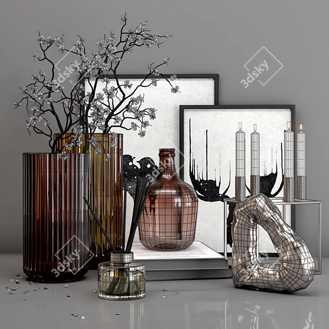 AR Studio Decor Collection 3D model image 4