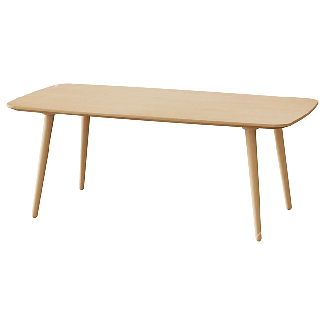 Sleek Socoro Coffee Table 3D model image 1