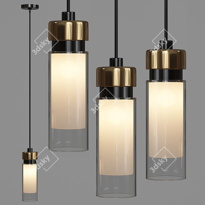 Sleek Design Lighting: VERGE 3D model image 1