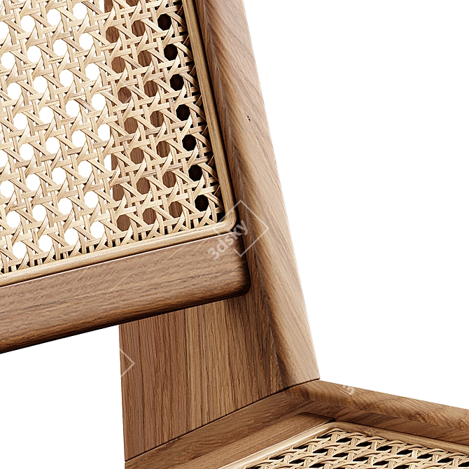 Heaps & Woods Jean Lounge Chair 3D model image 4