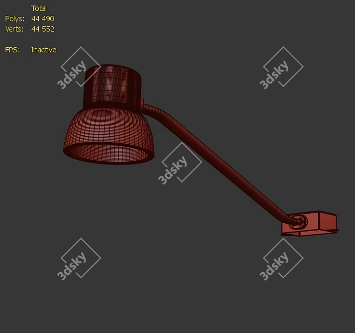 Ikea Lindshult LED Cabinet Lighting 3D model image 3