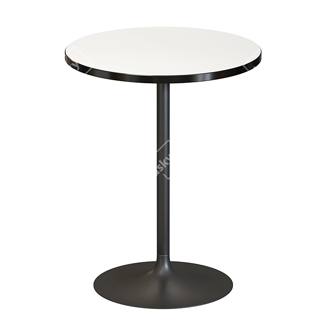 Elegant Infinity Table by Midj - Stylish and Functional 3D model image 4