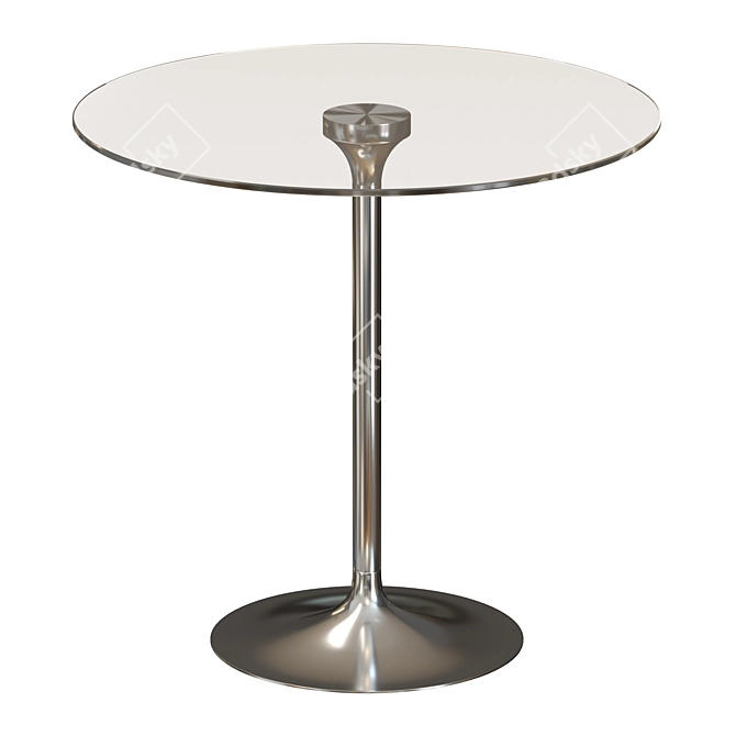 Elegant Infinity Table by Midj - Stylish and Functional 3D model image 5