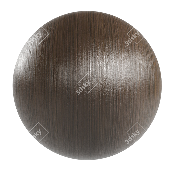 Premium Teak Wood Texture Pack 3D model image 1