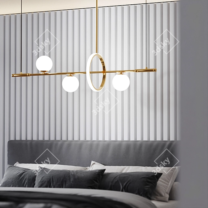 MURIEL: Exquisite Design Lamps 3D model image 4