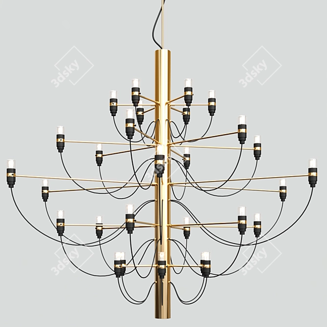 FLOS 2097 Replica Chandelier 3D model image 1