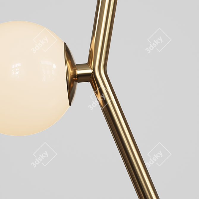 Sleek Design Lamps - MATHIA 3D model image 2