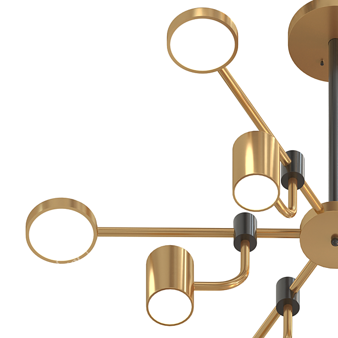 Elegance Ceiling Chandelier 3D model image 3