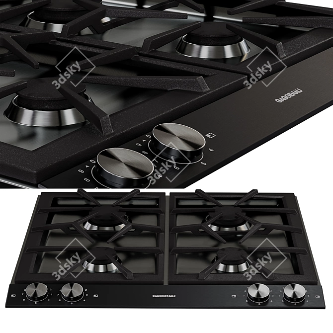 Gaggenau 400-Series Appliances Set 3D model image 8