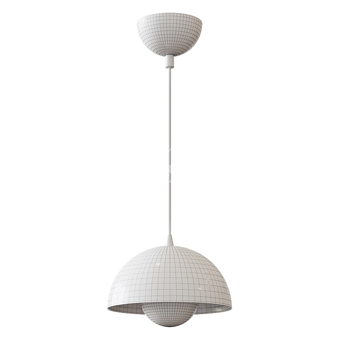 Flower Pot 2 Pendant Lamp 3D model image 2